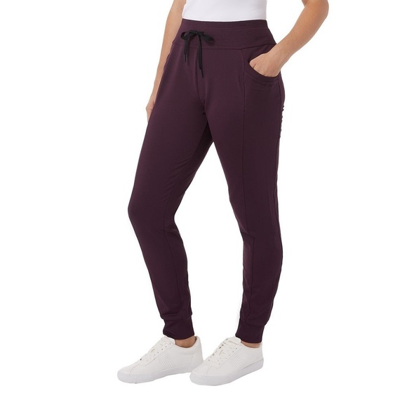 NWT! Women’s 32 Degrees Purple Side Pocket Jogger - Size Small - Picture 2 of 5